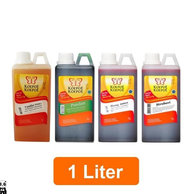 

Koepoe Koepoe Perisa Pasta 1 Liter Komplit Alpukat Pandan Vanila Leci Lemon Pisang Stroberi Jeruk Melon Santan Nangka Nanas Kopi Moka Coklat Talas 1L