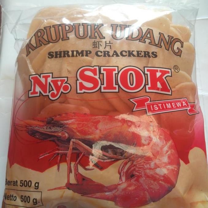 

Krupuk Udang Ny Siok Oval