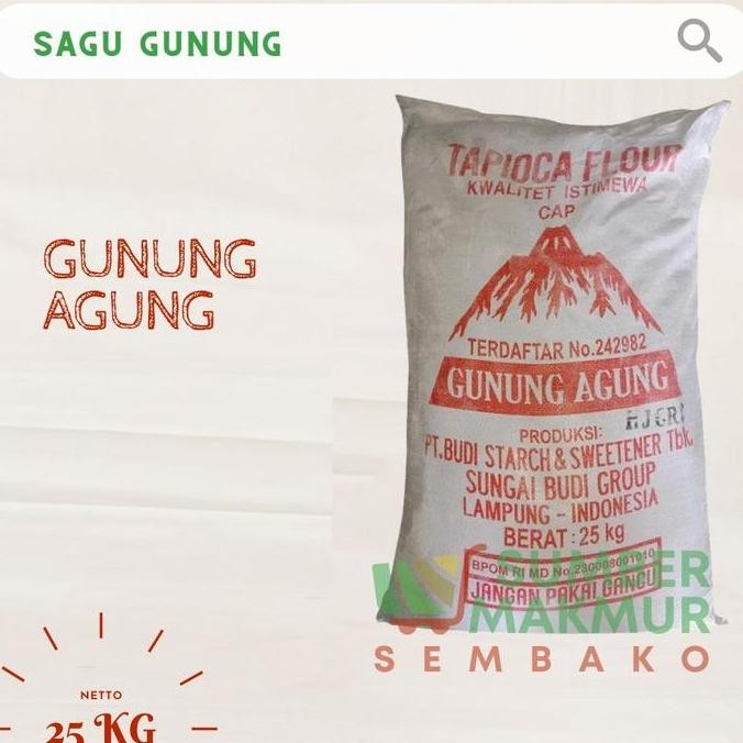 

Tepung Tapioka Cap Gunung Agung Karung