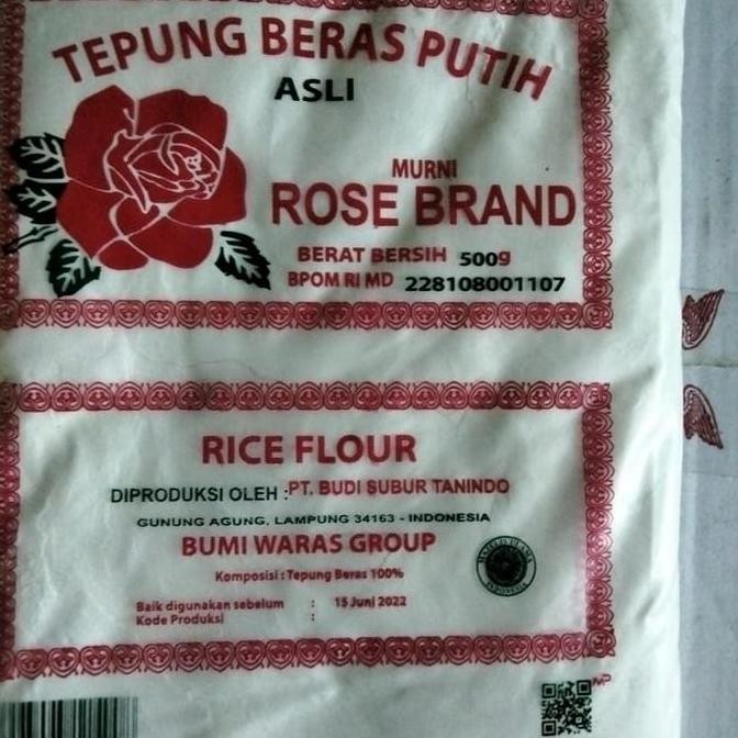 

Tepung Beras Rose Brand 1 Dus