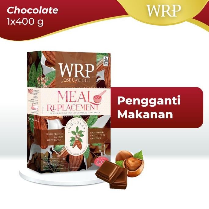 

Wrp Meal Replacement Chocolate 400G - Pengganti Makan