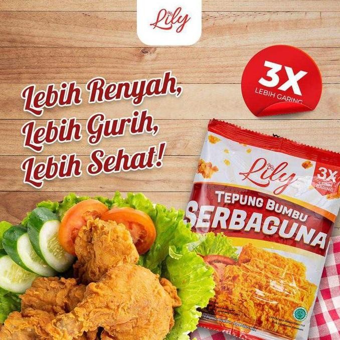 

Tepung Bumbu Serbaguna Lily - 240 Gram