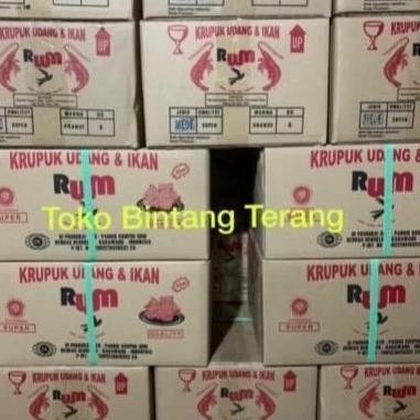 

Kerupuk / Krupuk Udang Ikan Rwm Walet Mede 1 Dus Karton 5Kg Rum 5 Kilo
