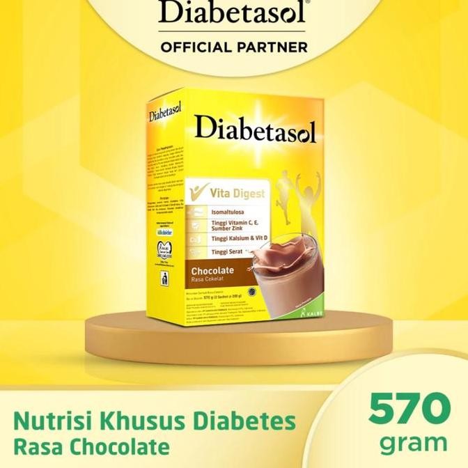 

Diabetasol 630 Gr / Vanilla / Coklat / Cappucino