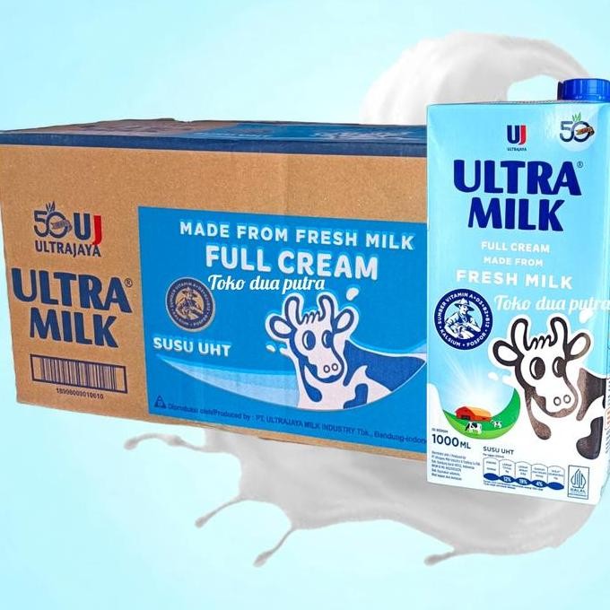 

Susu Ultra Uht Milk Plain 1L (33,8 Fl.Oz) 1 Dus*12 Psc