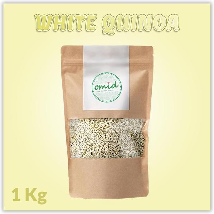 

Organic White Quinoa Seeds (Biji Quinoa Putih Organik) 1Kg