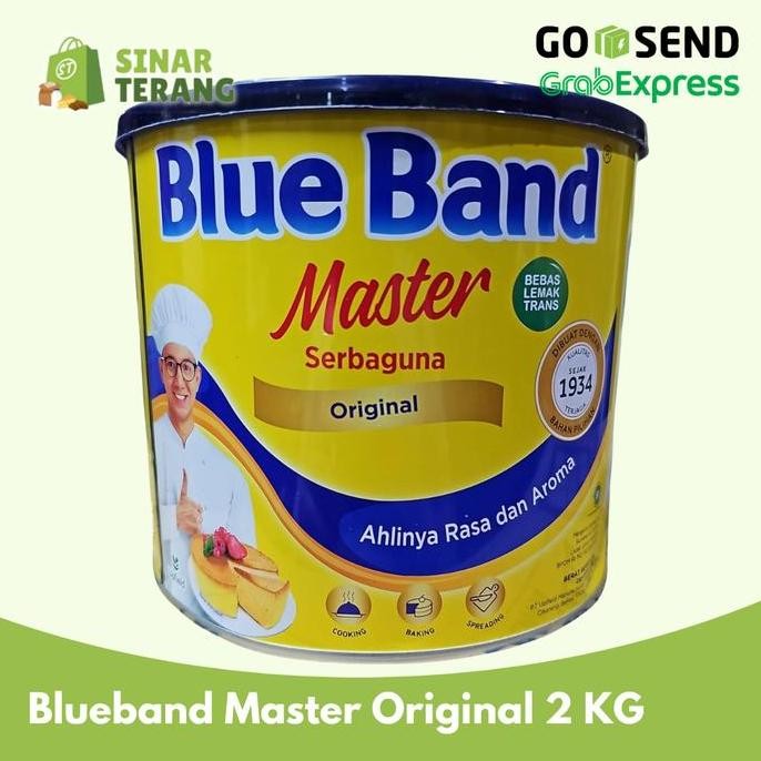 

Mentega Blueband Master Original 2 Kg Margarine Kaleng Serbaguna Grosi