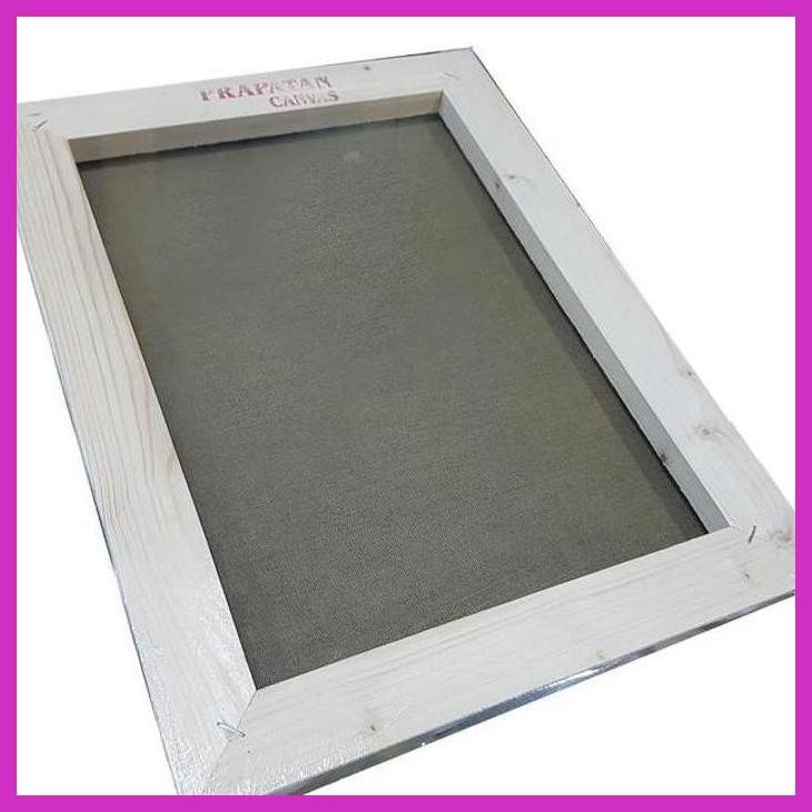 

( SEKOLAH / LUKIS ) READY KANVAS LUKIS PRAPATAN + SPANRAM (50X60CM) (SENI / MENGGAMBAR / ART / KERAJINAN ) GOOD QUALITY