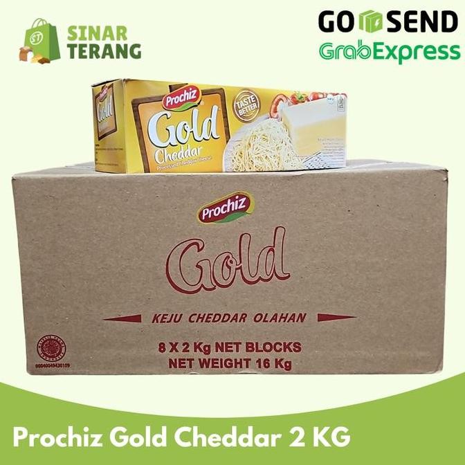 

Keju Cheddar Prochiz Gold 2 Kg Via Gojek Only Unlimited Order
