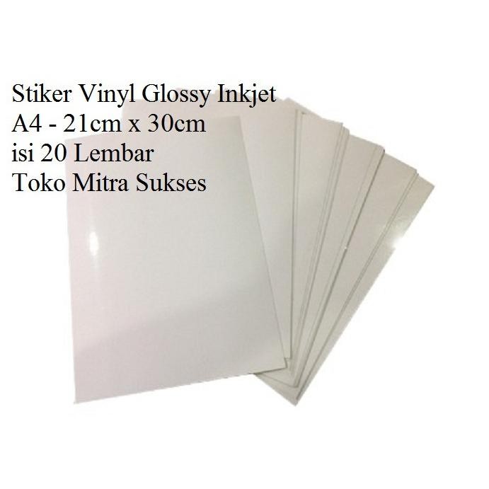 

JH8 Stiker Vinyl Inkjet A4