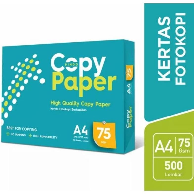 

JH8 Kertas HVS A4 75 gr Copy Paper Kertas Fotocopy