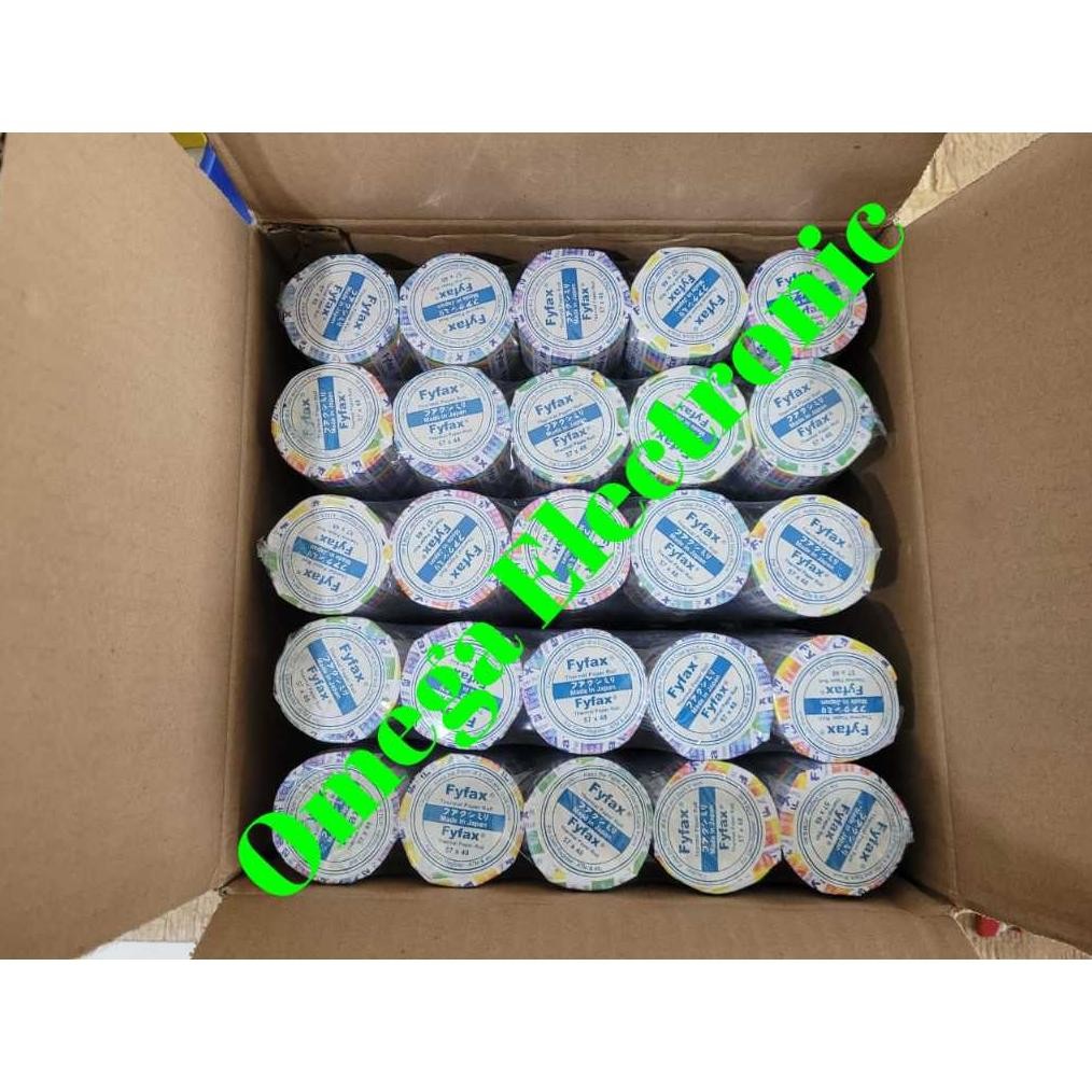 

JH8 FYFAX Kertas Kasir Thermal / Thermal Paper Roll ( untuk printer 58mm ) 58x48 58mm x 48mm