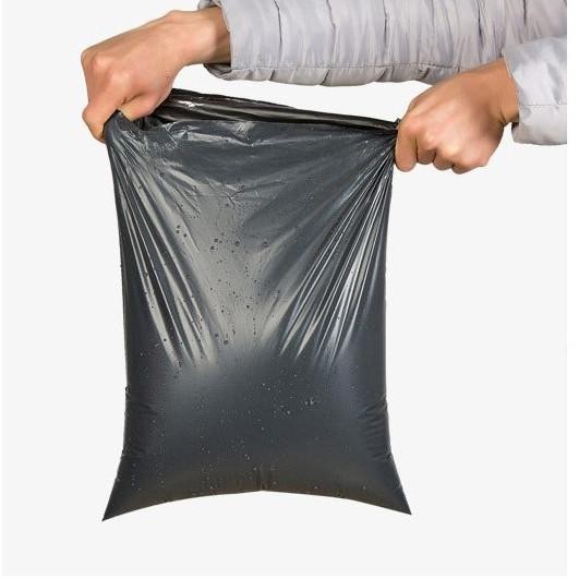 

JH8 polymailer kantong online hitam glossy 20x40 kantong Plastik polymailer amplop packing online