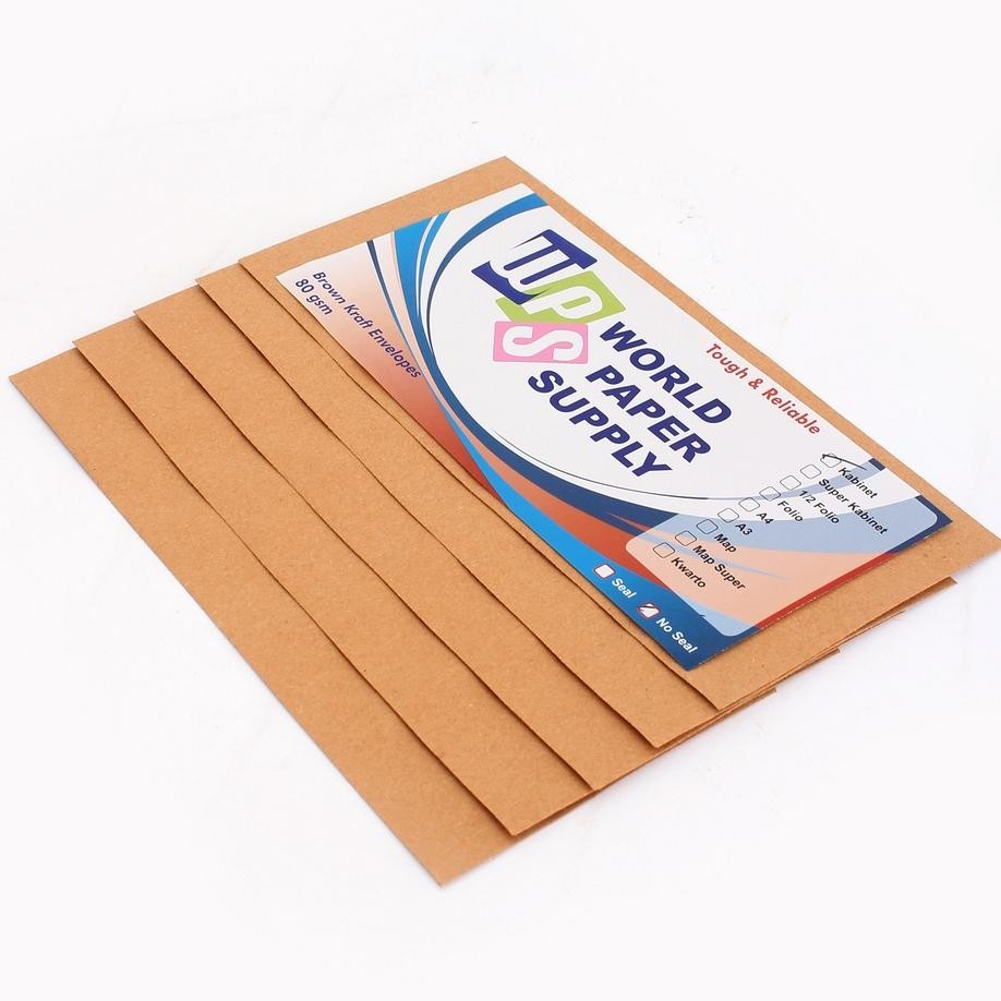 

JH8 WPS Amplop Coklat Ukuran Super Kabinet ( 14 x27 cm ) -Pak