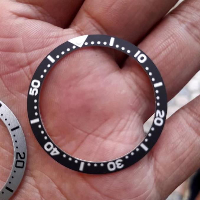 new  bezel insert flat skx srpd rally flat 38mm mod seiko