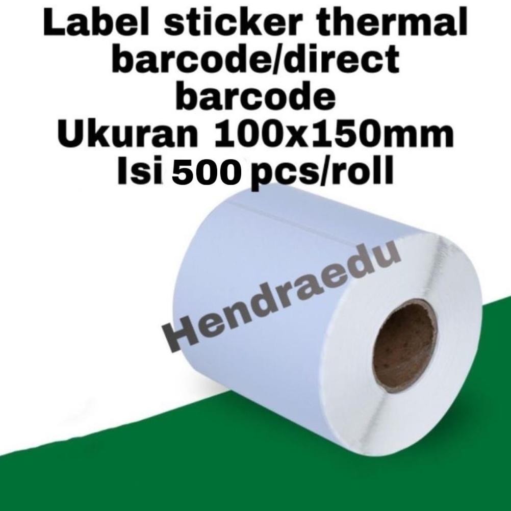 

JH8 kertas thermal 100x150 isi 500
