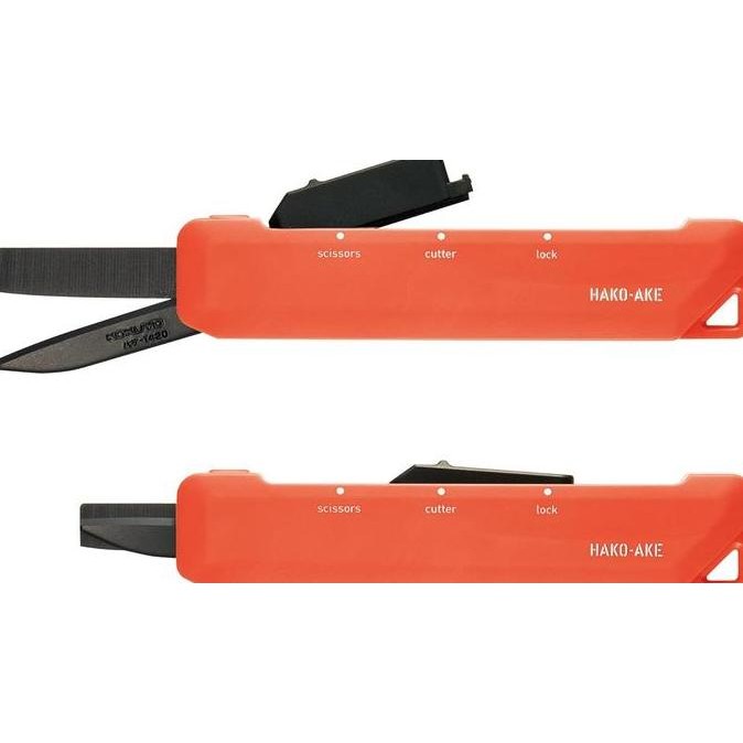 

ready !!! Kokuyo Hakoake 2 Way Portable Scissor Cutter Lipat Gunting Compact