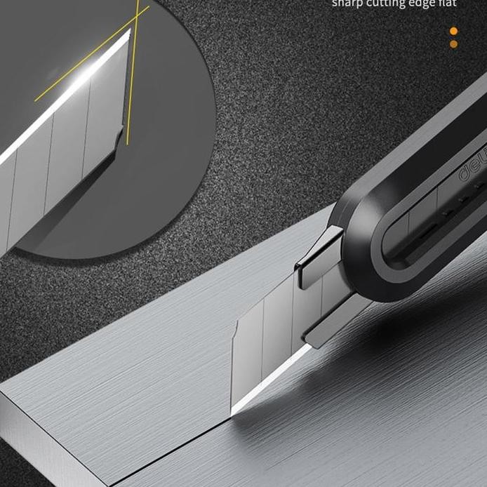 

ready !!! Deli cutter black blade HOME EDITION 1 set 3 pcs