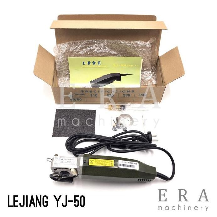 

ready !!! Mesin Potong Kain Bulat YJ-50 YJ-65 YJ-70 Lejiang Dorong Elektrik Round Knife Cloth Cutter Electrical Octa Okta RS 50 65 70 70A