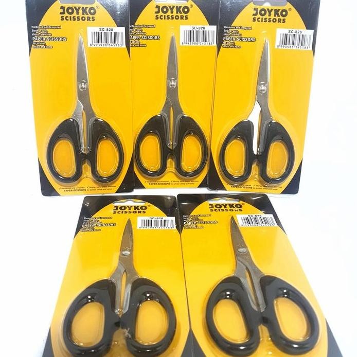 

ready !!! COD Grosir (12pcs) Gunting Kecil JOYKO SCISSORS Stainless SC-828