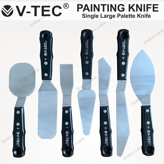 

ready !!! V-Tec Painting Knife Besar / Pisau Palet Besar Satuan