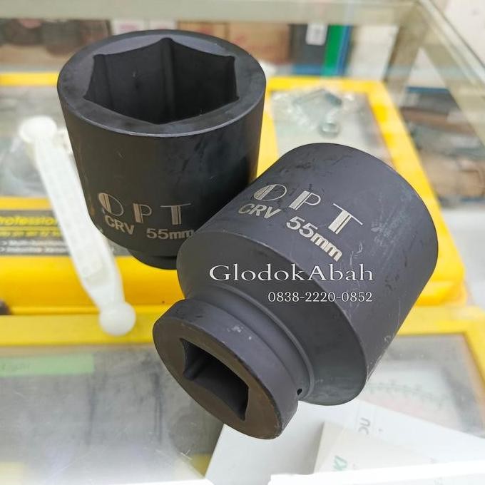 Mata Socket Impact 1" 55 Mm WEKA CR - MO MAta Socket Deep Impact