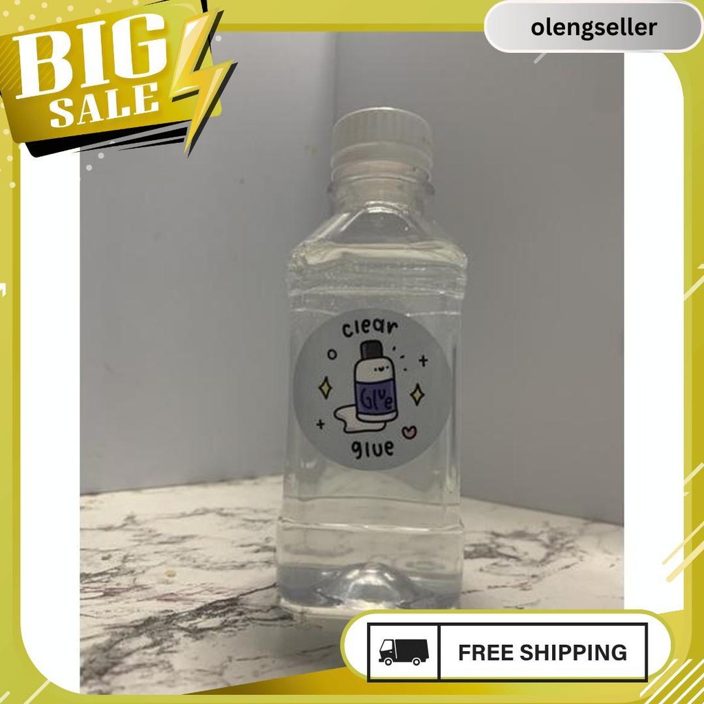 

Clear Glue 250 Ml By Slime Bintaro || Lem Bening 250 Ml Meledak