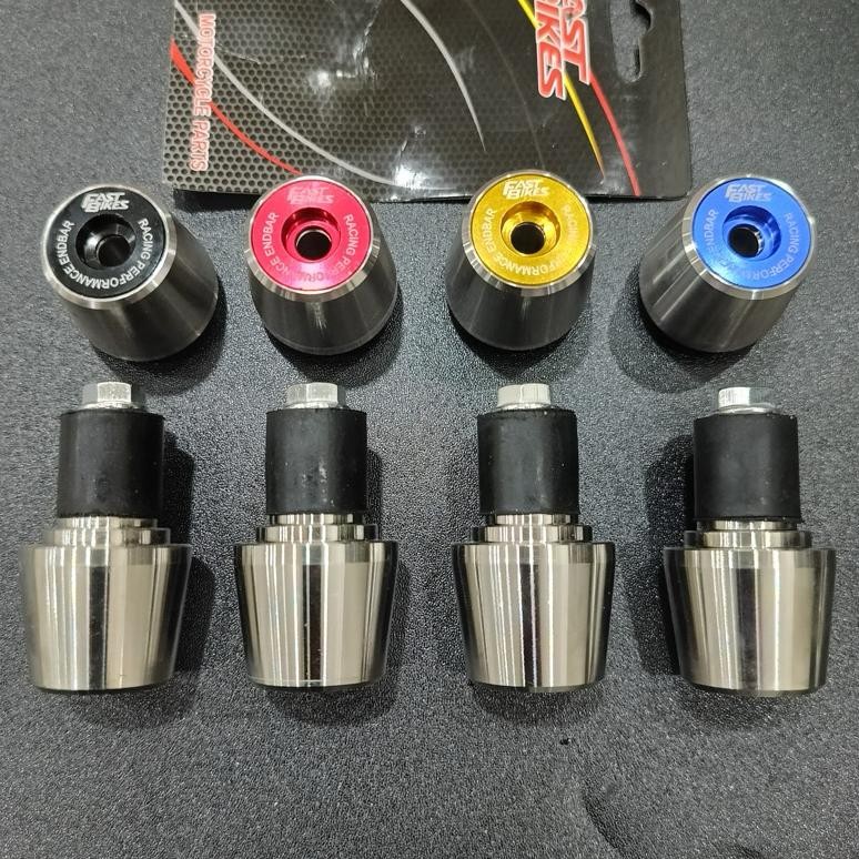 JALU STANG STAINLESS FAST BIKES BANDUL STANG BAHAN STAINLESS ORIGINAL UNTUK SEMUA MOTOR