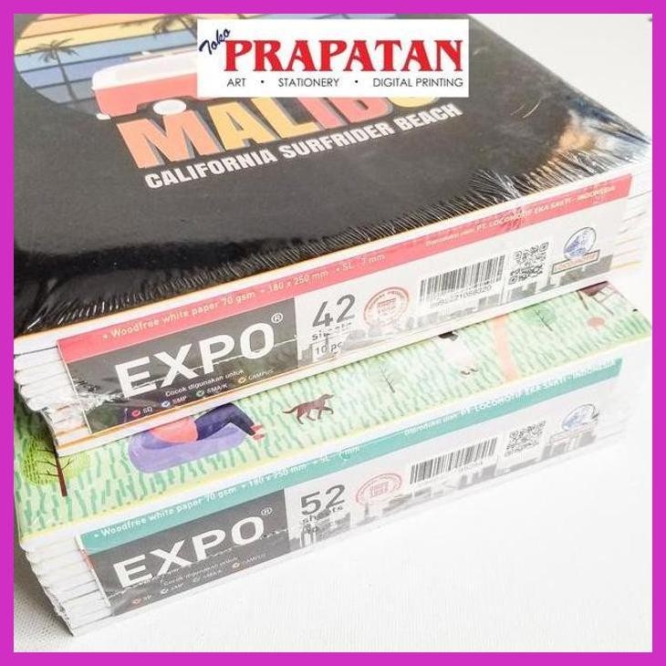 

( SEKOLAH / LUKIS ) PROMO BUKU TULIS SEKOLAH LOCOMOTIF EXPO 1 PAK ISI 10PCS (SENI / MENGGAMBAR / ART / KERAJINAN ) GOOD QUALITY
