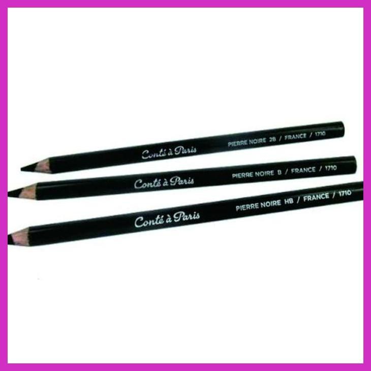 

( SEKOLAH / LUKIS ) DISCOUNT PENSIL CONTE PARIS PIERRE NOIRE (SENI / MENGGAMBAR / ART / KERAJINAN ) GOOD QUALITY