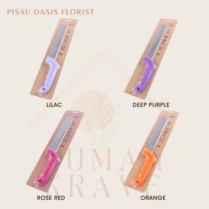 

ready !!! Pisau Cutter Oasis Gabus Foam Bunga Florist