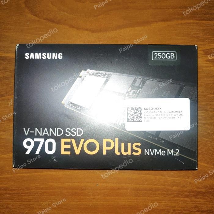 Samsung SSR 970 evo plus 259GB