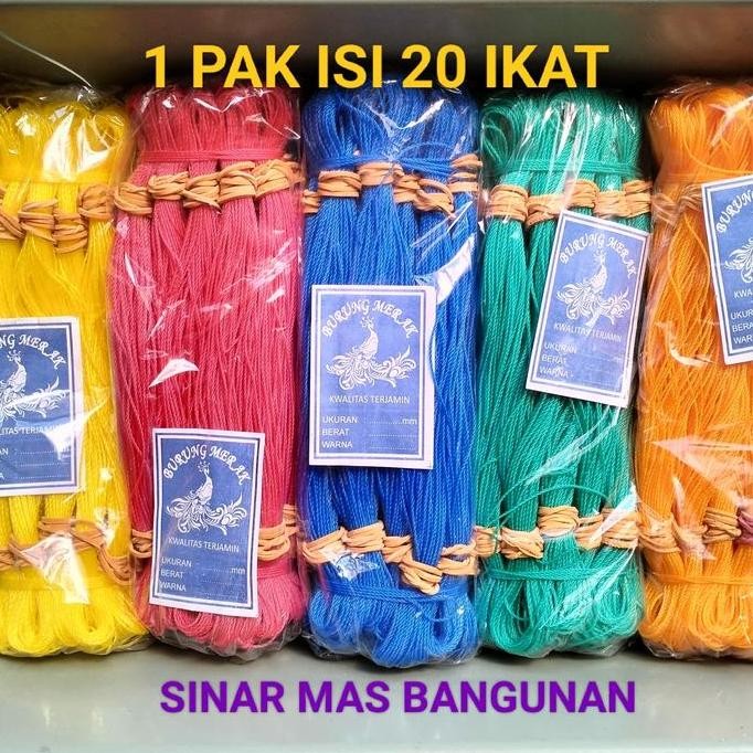 

TGR Benang tukang ,tali tukang ,tampar 1mm ,harga per pak isi 20 biji