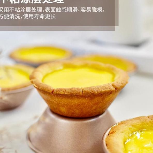 

Chefmade Egg Tart Mould Wk9197 Cetakan Pie Susu 3Inch Isi 4
