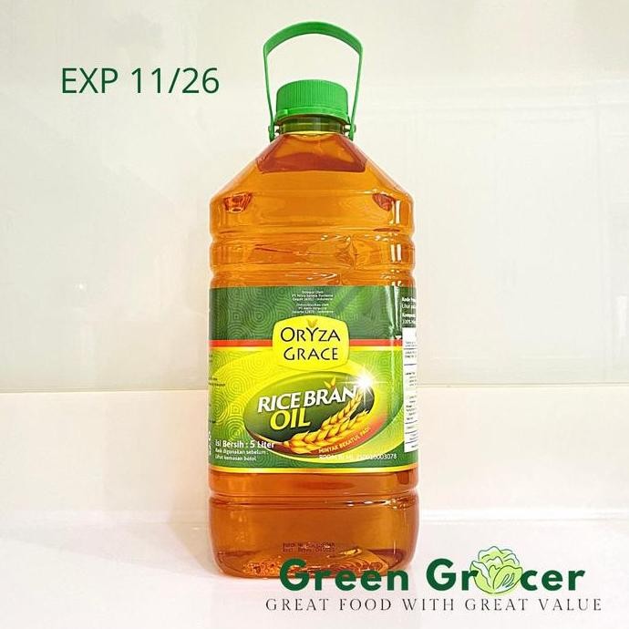 

ORYZA GRACE Rice Bran Oil 5 L / Minyak Goreng Beras bekatul 5 Litre EA