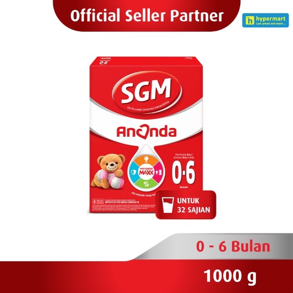 

SGM ANANDA 0-6 BULAN BOX 1000 GR