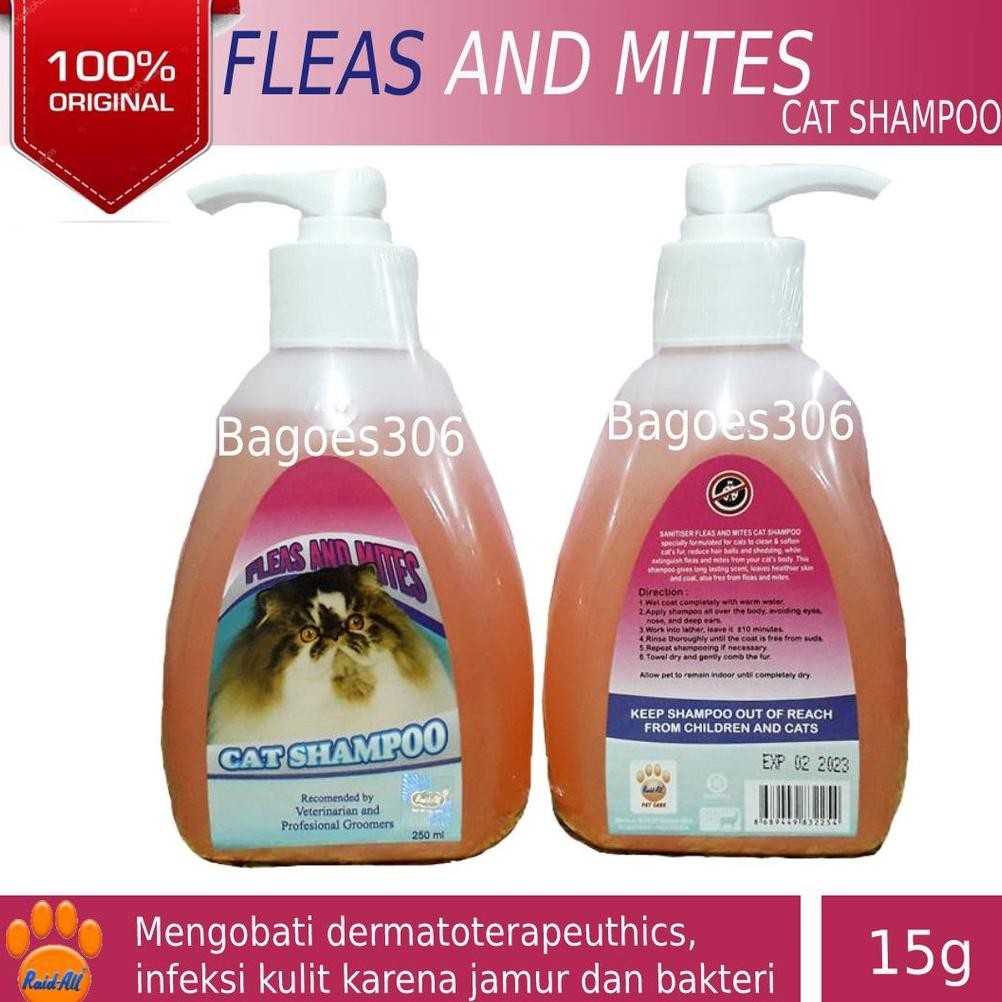 Raid All Shampoo Kucing Anti Kutu&Tungau |Shampoo Kutu Kucing Anjing | Shampoo Tungau Kucing - Anjin