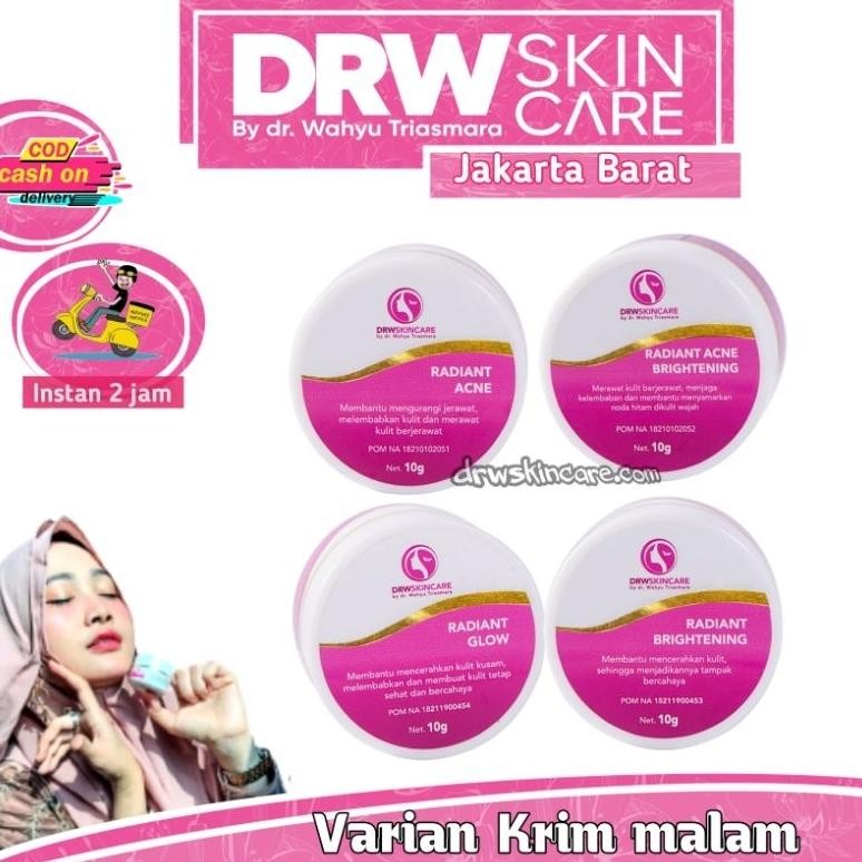 DRW SKINCARE CREAM MALAM Brightening || KRIM MALAM DRW