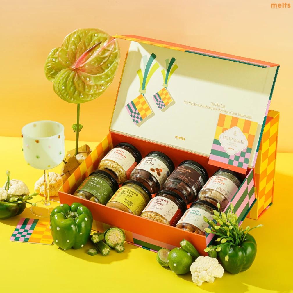 

er-90 fx-76 MELTS - Hampers - Hadiah Gift Set Kado Parcel Souvenir Lebaran / Natal Berkualitas Terlaris
