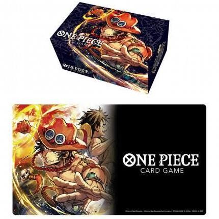 One Piece Tcg Ace Playmat And Storage Set