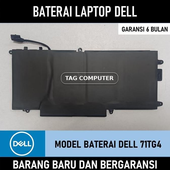 Baterai Laptop Dell Latitude 13 5289 3180 3189 71Tg4 Original New Stok
