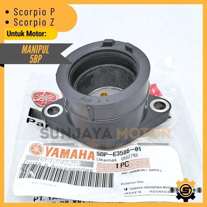 MANIFOLD 5BP INTAKE MANIPUL ORIGINAL YAMAHA SCORPIO P SCORPIO Z OLD SCORPIO Z NEW MANIPOL MANIFUL KA