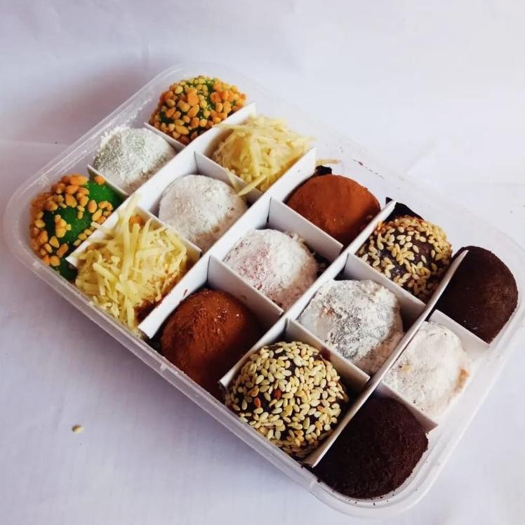 

Kue Mochi Mochika I Mix Full Topping Tanpa Messes Isi 15 Butir Pea