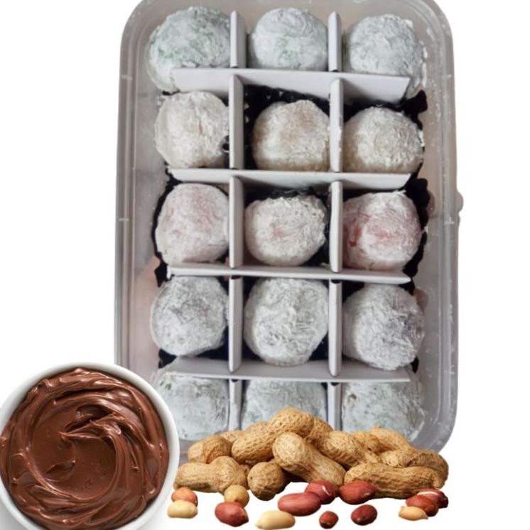 

Mochi Kacang Coklat Isi 15 Butir