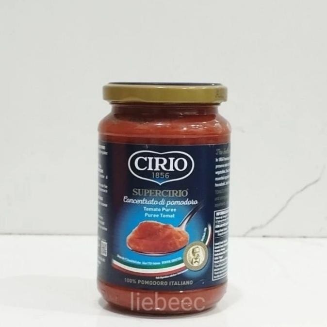 

Cirio Cirio Tomato Puree 350 Gr Tomato Paste Saus Tomat Pasta