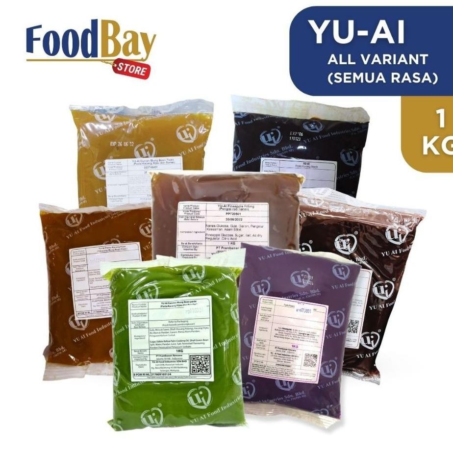 

Yuai Paste Pasta Filling Mung Bean 1Kg All Variant