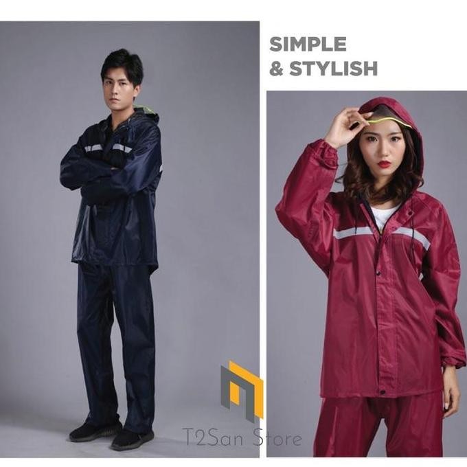 TERSEDIA Jas Hujan Import Unisex / Raincoat Premium Quality