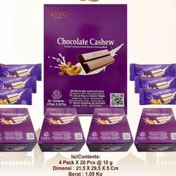 

Coklat CASHEW 1Dus isi 4Pak/BISCO/HAZELNUT/KURMA/PEANUT/INFINITY