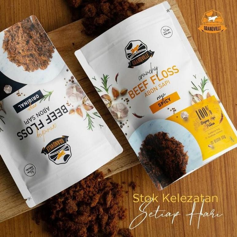 

Terlaris Abon Grandville Crunchy Abon Cipung Abon Mpasi Anak Abon Sapi Abon Ayam Abon Ikan 100 Gr Jg-8