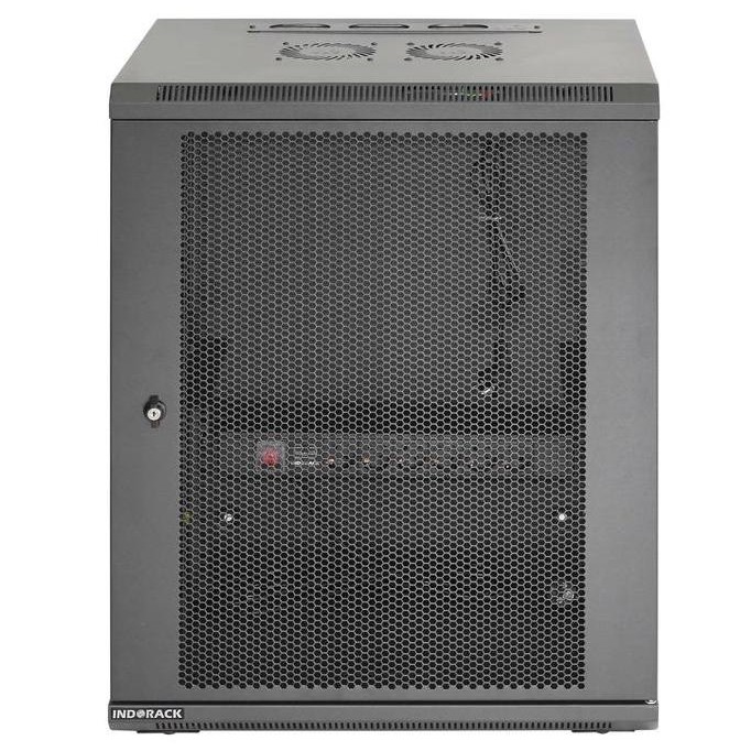 Indorack Rak Server Wir / Wip 45015S-15U Wallmount Rack Singledoor 15U New Stok